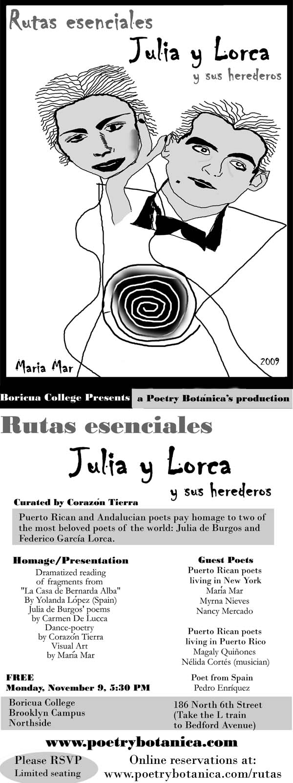 Rutas esenciales: Julia y Lorca y sus herederos