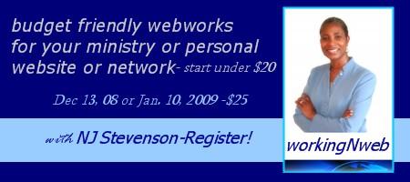 workingNweb with NJ Stevenson