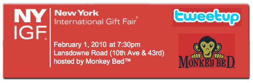NYIGF Tweetup hosted by Monkey Bed