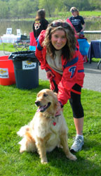 lady n dog