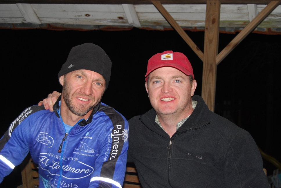 Race Director Chris Williams w/ Race Coordinator Michael Williams- thanks for a great job!