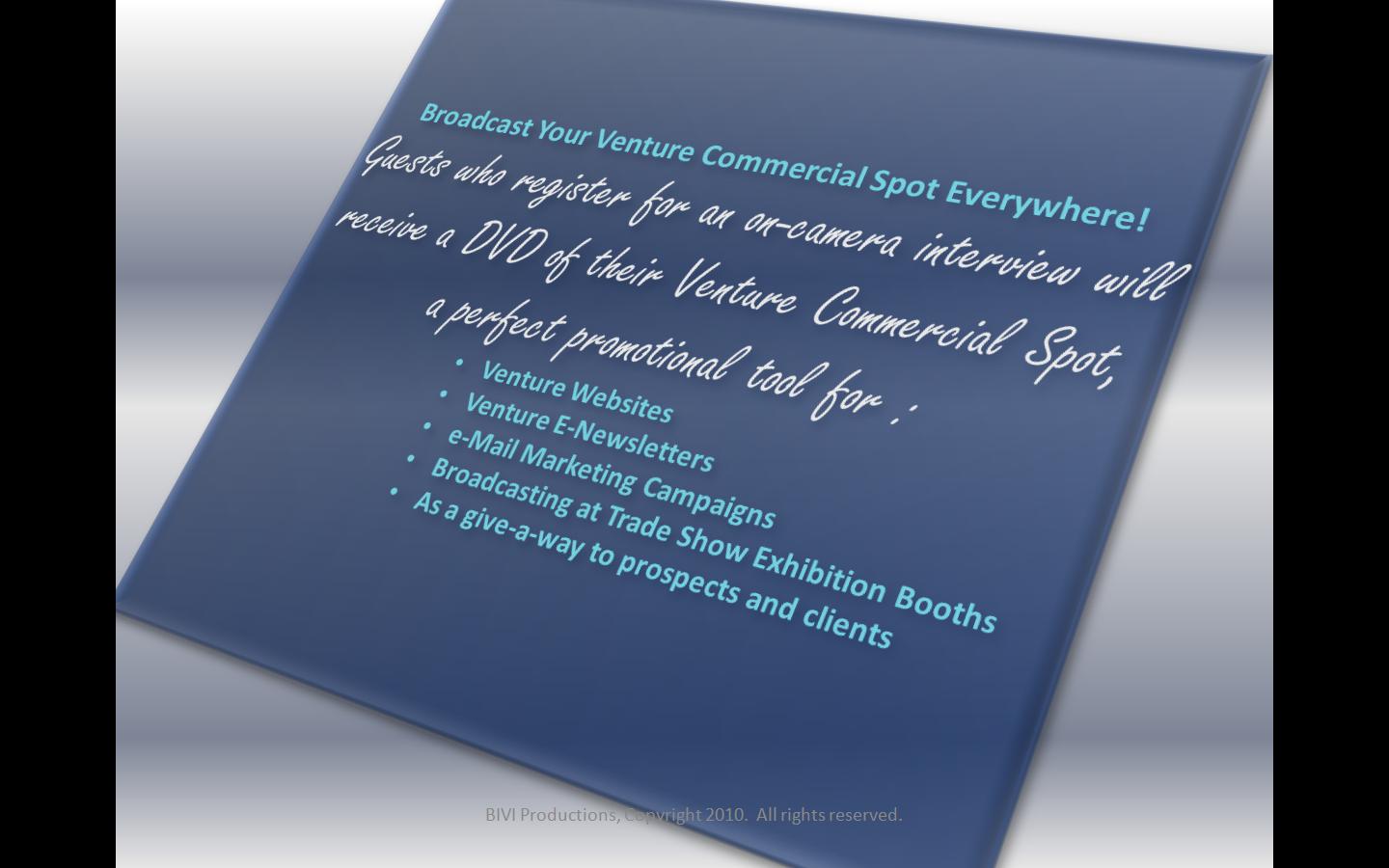 Ways to Broadcast Your Commercial