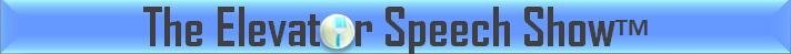 The Elevator Speech Show Name Plate