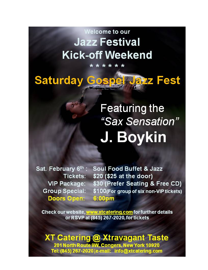 Saturday Gospel Jazz Fest