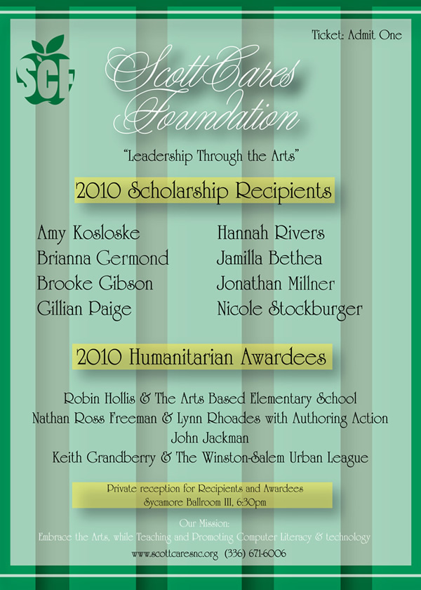 2010 Gala Ticket