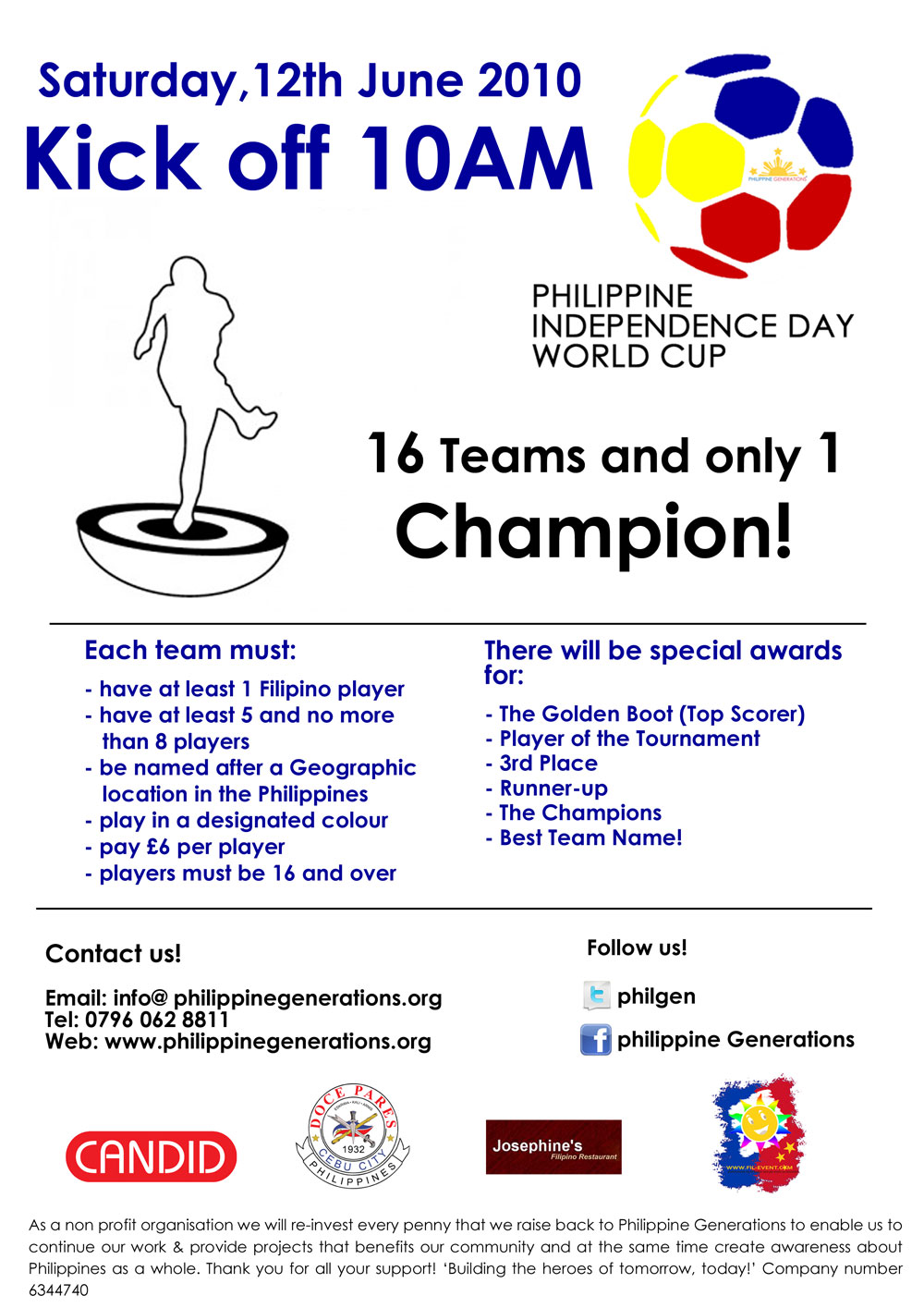 Philippine Independence Day World Cup 2010 Philippine Independence Day World Cup 2010