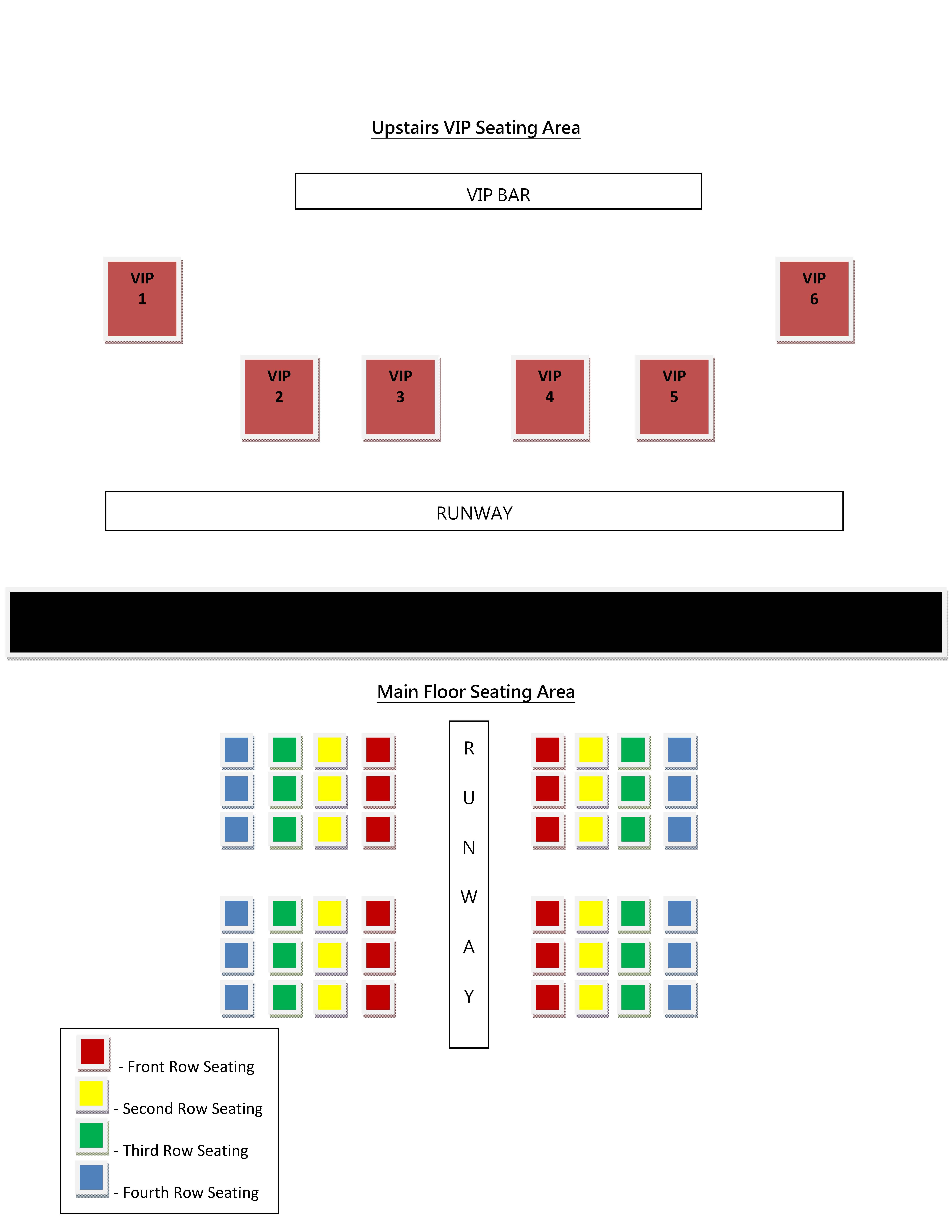 Fall Seating Chart - Mirage