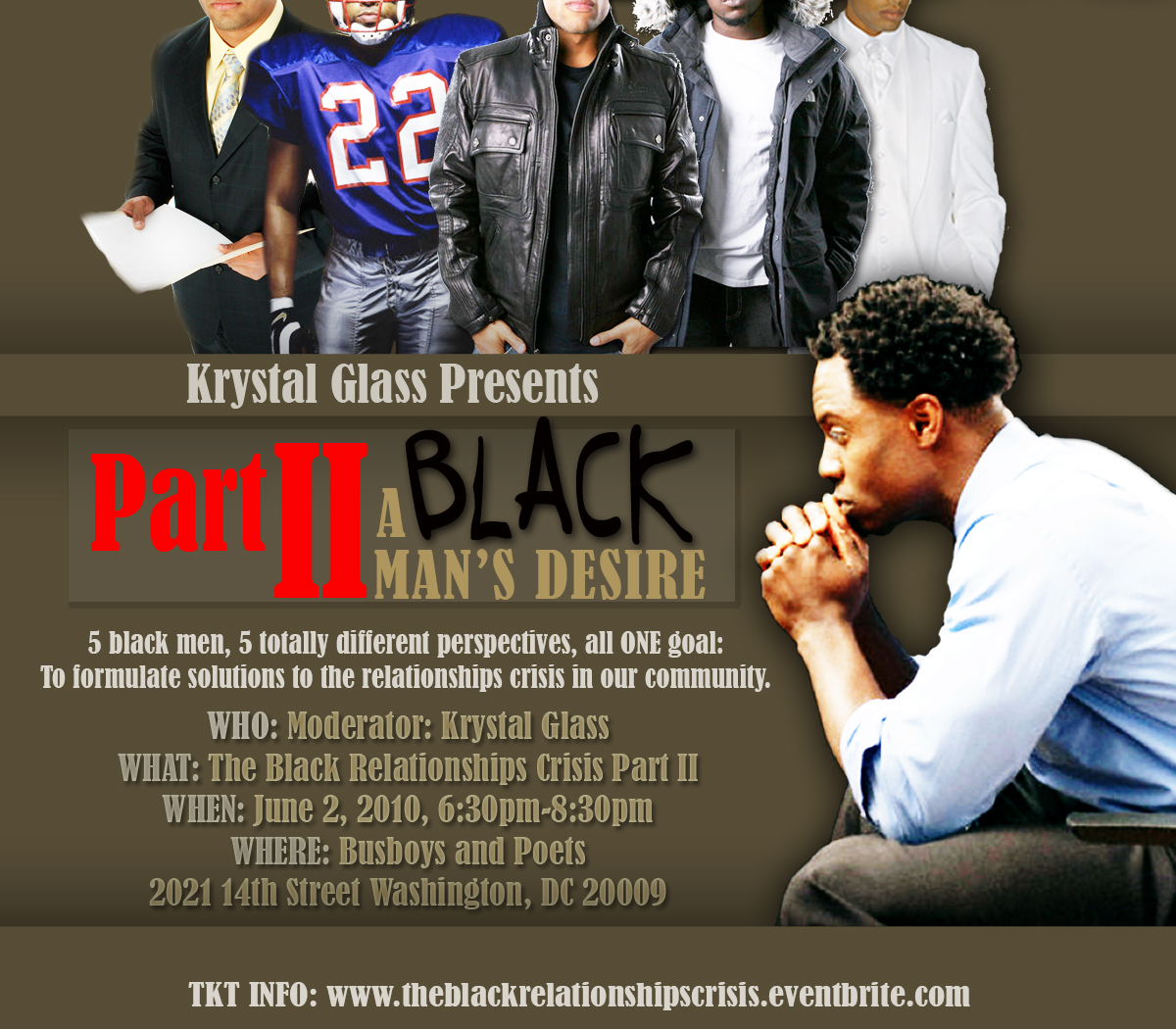 Krystal Glass Presents: A Black Man's Desire