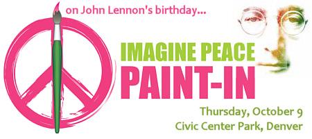 Artists' Sign-Up: Imagine Peace Paint-In