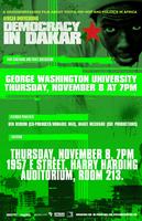 African Underground: Democracy in Dakar - at GWU
