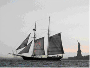 Clipper City 158' long tall ship