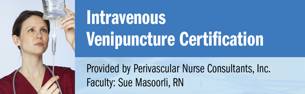 Intravenous Venipuncture Certification Seminar in New York NY Jul 7