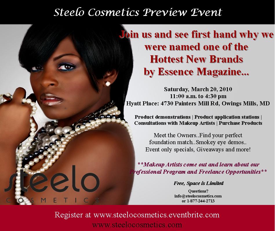 Steelo Cosmetics Preview Event