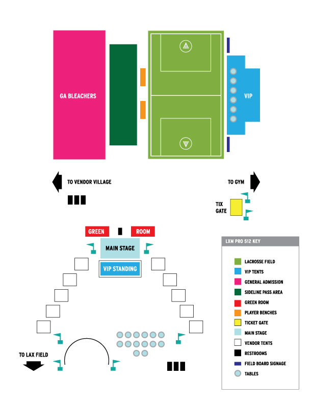 LXM 512 VENUE MAP