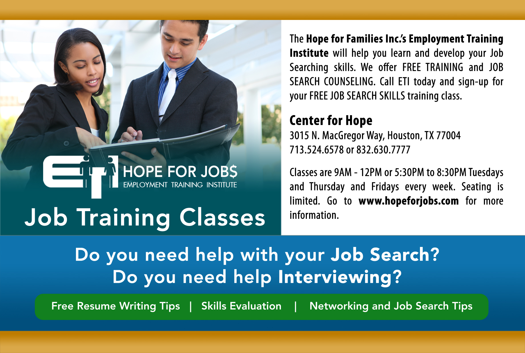 Employment Training Institute