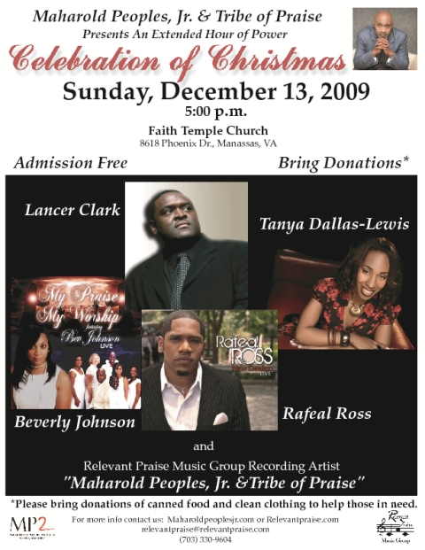 Hour of Power with Maharold Peoples, Jr. Gospel Christmas Celebration