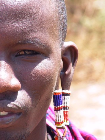 A Maasai Warrior in Kenya