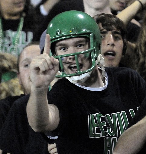 Leesville Road High School Loonies Get Up and Into the Game