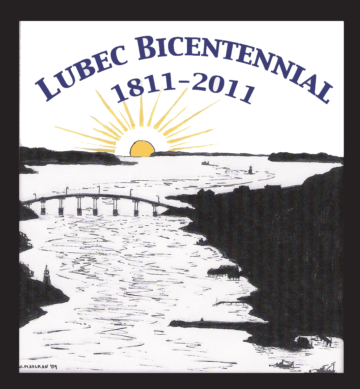 Lubec Bicentennial Logo