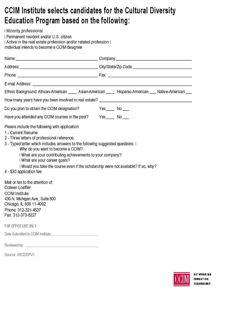 CDEP Application