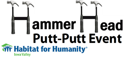 Habitat for Humanity Hammer Head Putt-Putt Event