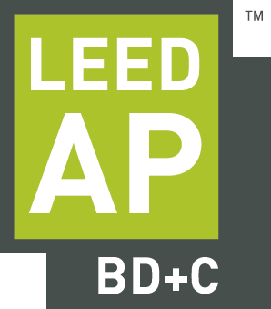 LEED AP+BD&C, Leadership in Environmental Design Accredited Professional + Building Design & Constrcution