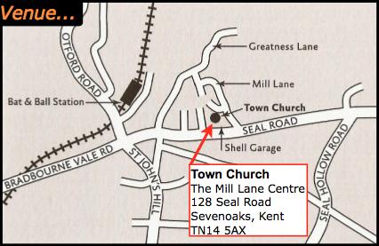 Town Church Map