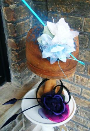 Example of Fascinators made on Atelier Millinery courses