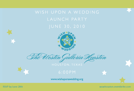 Wish Upon a Wedding Houston Invitation Wish Upon a Wedding Houston Invitation