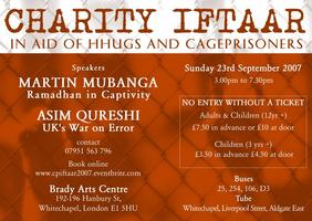 Cageprisoners and HHUGS Fundraising Iftaar