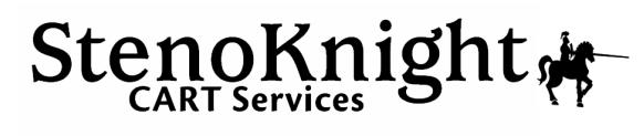 StenoKnight Logo StenoKnight Logo