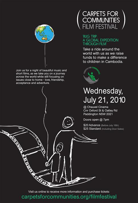 Rug Trip: A global expedition through film Poster Carpets for Communities' Rug Trip short film festival