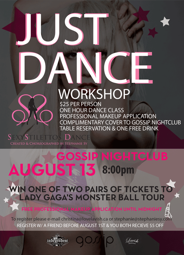 Just DANCE workshop Just DANCE workshop