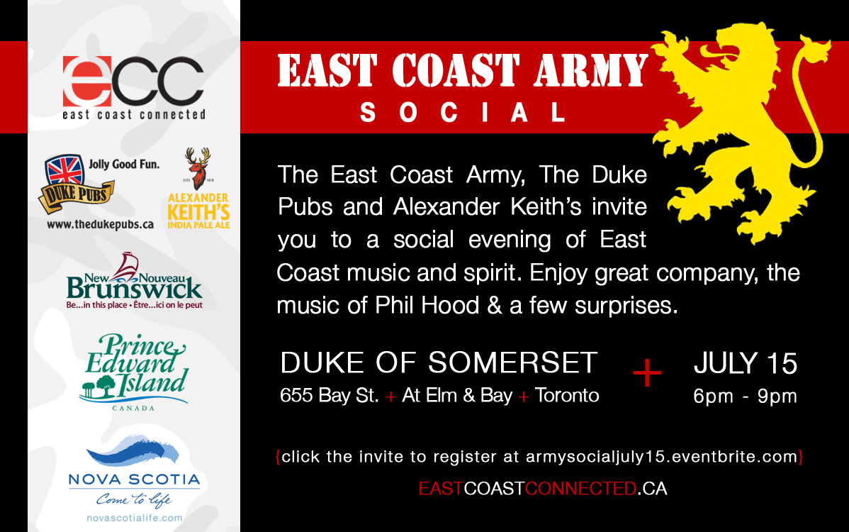 East Coast Army Social July 15 East Coast Army Social July 15