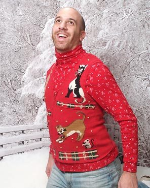 Official event image from Eventbrite.com. A guy in a pretty ugly holiday sweater. Official event image from Eventbrite.com. A guy in a pretty ugly holiday sweater.