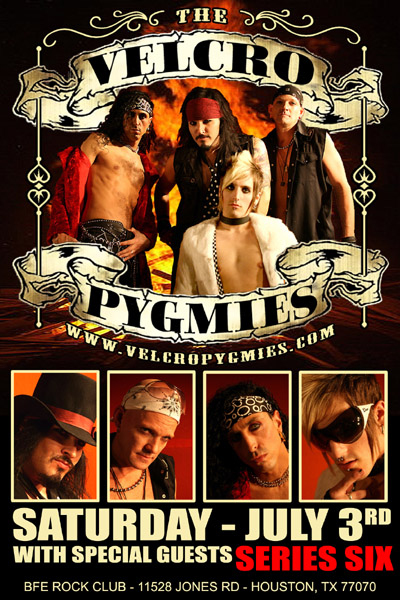 Velcro Pygmies live at BFE Rock Club 07-03-10