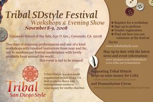 Tribal SDstyle 3 Festival & Workshops