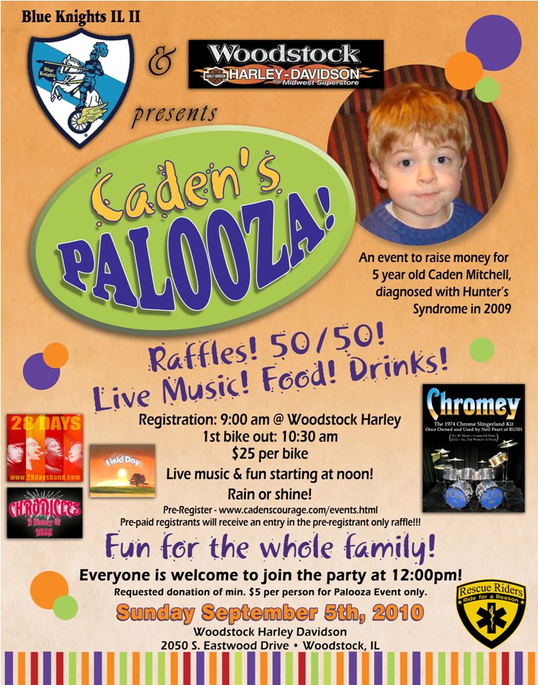 Caden Palooza Poster