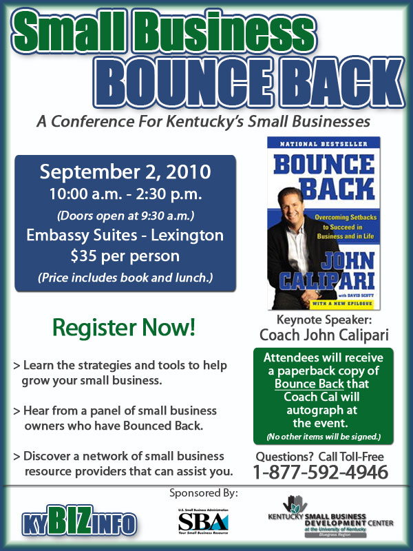 Small Business Bounce Back