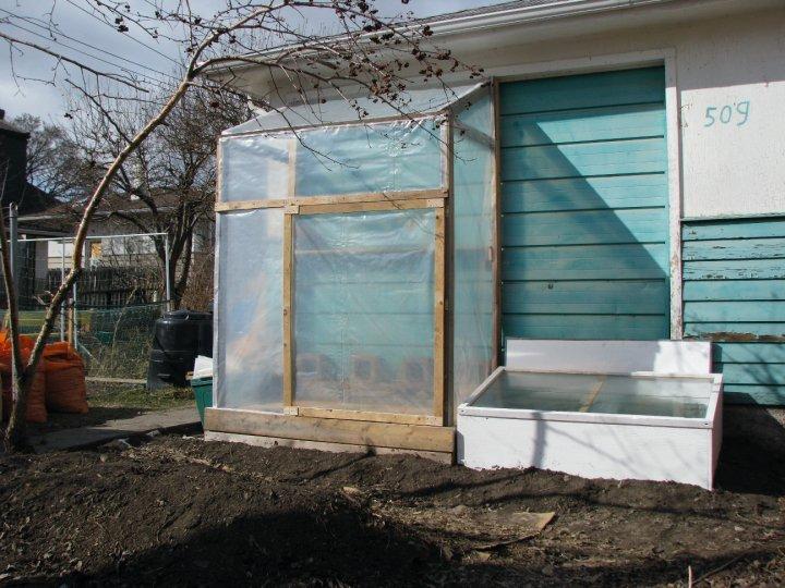 Extending the Growing Season Greenhouse and Cold Frame