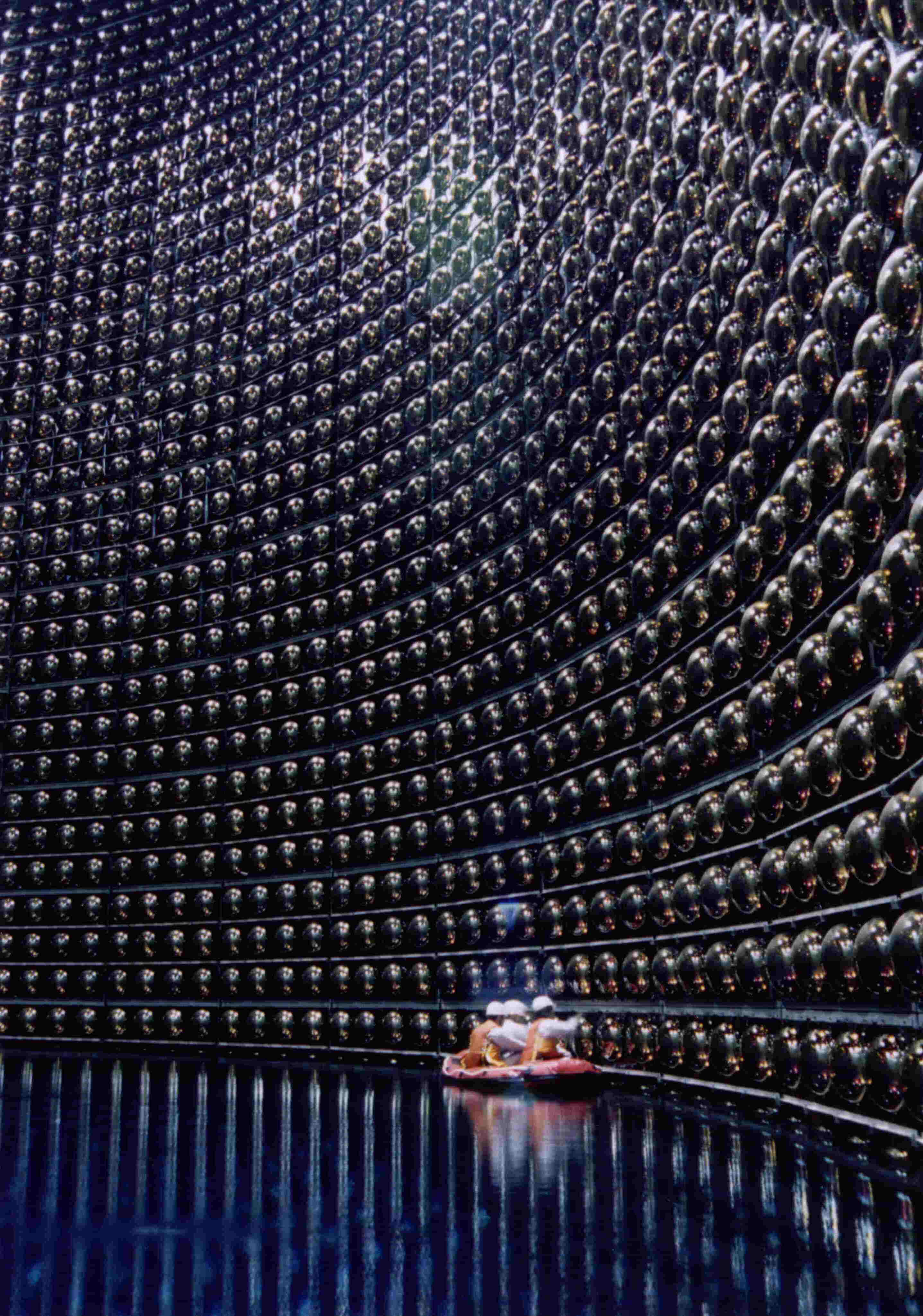 Inside Super Kamiokande