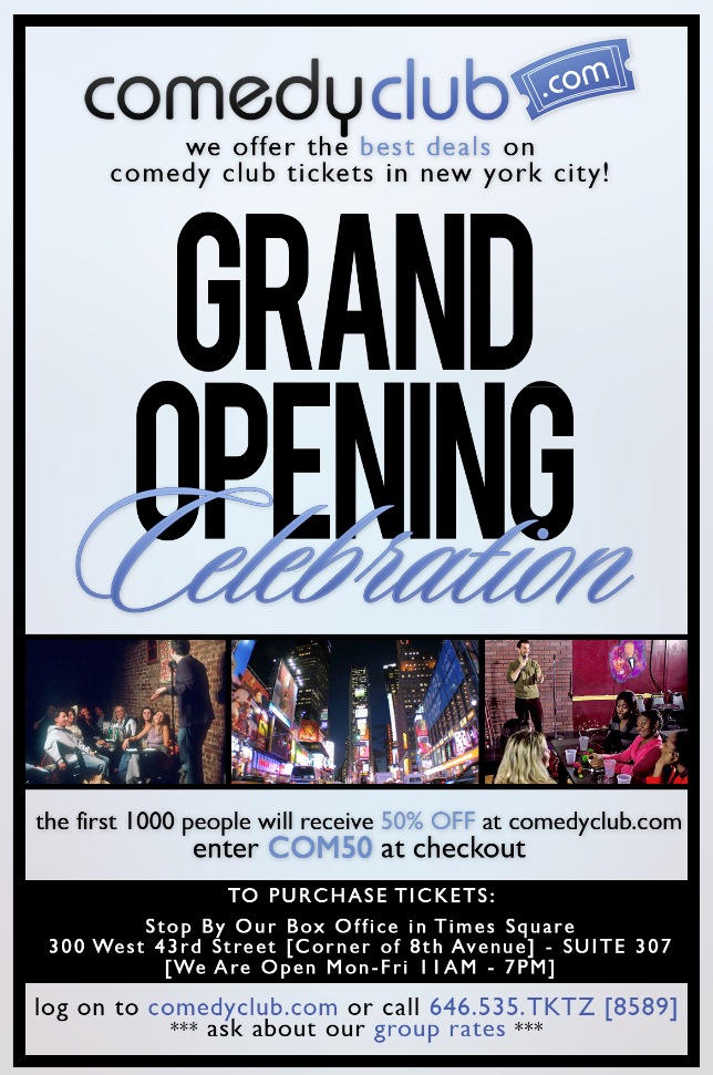 Comedy Club Tickets