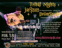 Tribal Nights : JEF STOTT + DRUMSPYDER