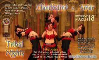 Tribal Nights : CLANDESTINE + AMAR