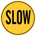 RTA Traffic Control Course (Stop/Slow Bat)