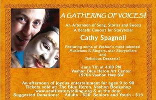 A GATHERING OF VOICES!  Benefit concert for Storyteller...