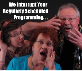 We Interrupt Your Regularly Scheduled Programming... Anne Rutherford, Anne Penfound, Ken Iverson