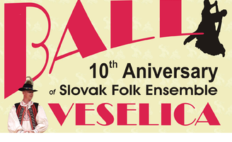 Ball for the 10th Anniversary of Slovak Folk Dance Ensemble...