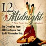 New Years Eve Philadelphia - 12Midnight @ The Crystal Tea...
