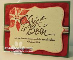 Jingle All the Way Christmas Card Stamp a Stacks
